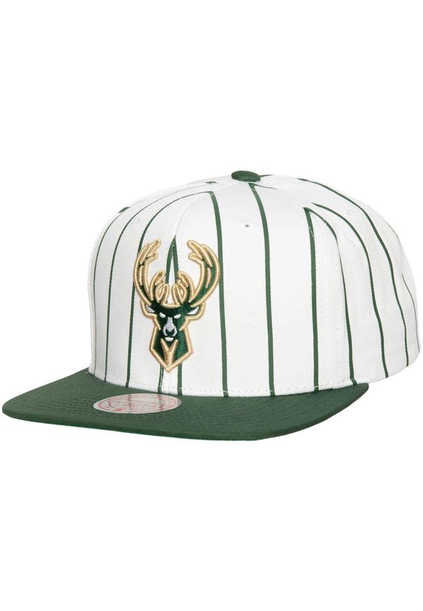 Mitchell & Ness Czapka NBA Retro Brooklyn NY - Snapback 54–58 cm. Kolor: zielony. Wzór: haft. Sezon: jesień. Styl: retro
