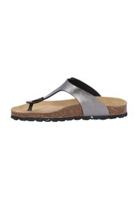 Klapki damskie CMP ECO MYMOSA. Okazja: na plażę. Kolor: czarny, szary, wielokolorowy. Styl: sportowy