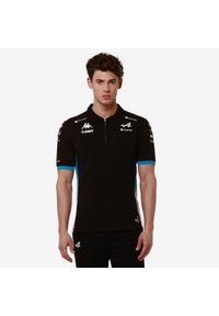 Kappa - Polo Alpine F1 Adram 2024. Typ kołnierza: polo. Kolor: wielokolorowy, czarny, czerwony, różowy #1