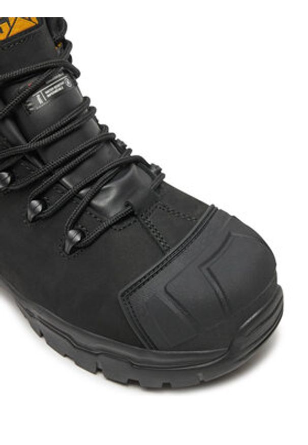 CAT Footwear Trapery Everett Ct S3 Wr Ci Hro Src P725322 Czarny. Kolor: czarny. Materiał: skóra