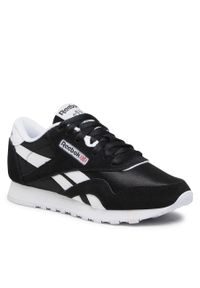 Reebok Classic - Buty Reebok Cl Nylon FV4506 Black/Black/White. Kolor: czarny. Materiał: materiał. Model: Reebok Nylon #1