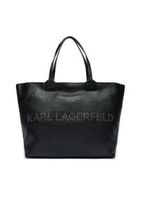 Karl Lagerfeld - KARL LAGERFELD Torebka 245W3086 Czarny. Kolor: czarny. Materiał: skórzane #1