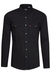 Levi's® Koszula Barstow Western Standard 85744-0002 Czarny Standard Fit. Kolor: czarny. Materiał: bawełna #6