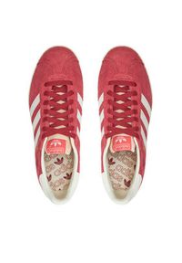 Adidas - adidas Sneakersy Gazelle IF9652 Czerwony. Kolor: czerwony. Materiał: zamsz, skóra. Model: Adidas Gazelle #6