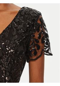 Rinascimento Sukienka koktajlowa CFC0019731002 Czarny Regular Fit. Kolor: czarny. Materiał: syntetyk. Styl: wizytowy #5