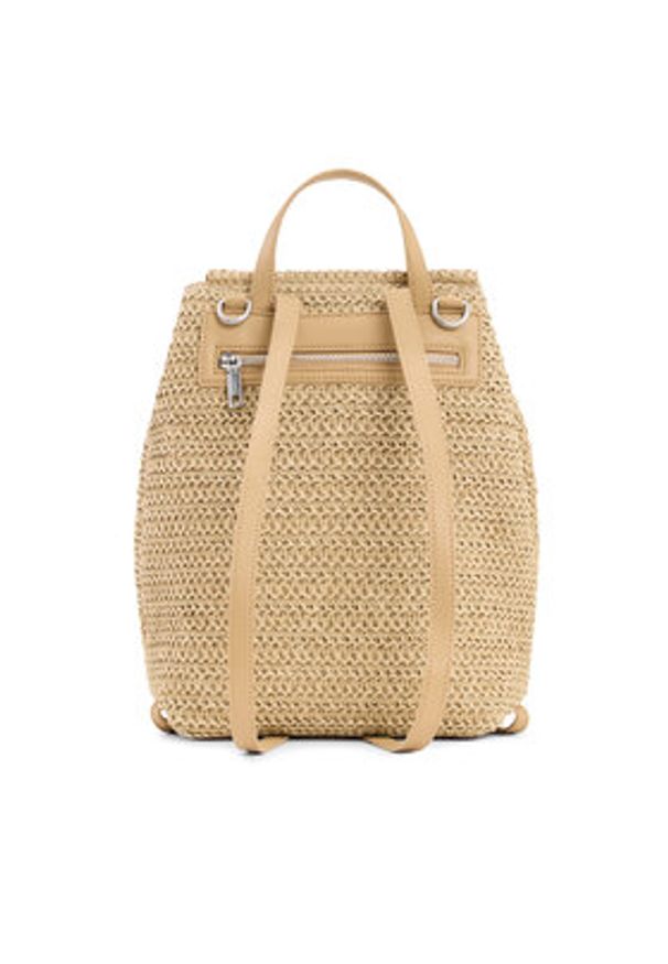 Desigual Plecak 26SAKO01 Beżowy. Kolor: beżowy. Materiał: syntetyk