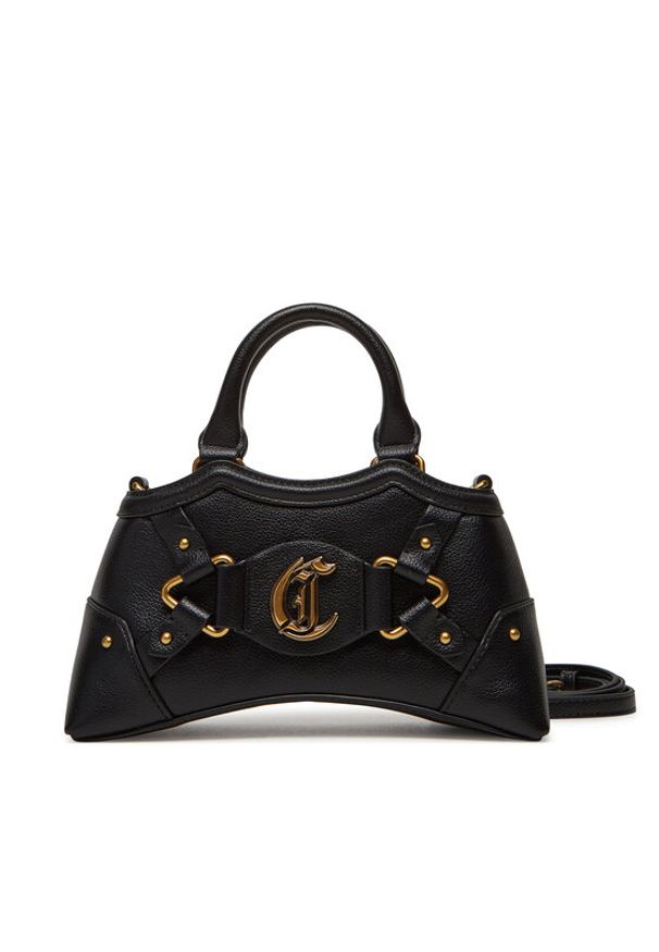 Just Cavalli Torebka 78RA4BL4 ZSB22 Czarny. Kolor: czarny. Materiał: skórzane