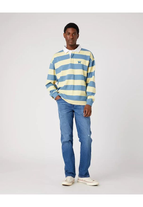 Wrangler - WRANGLER TEXAS MĘSKIE SPODNIE JEANSOWE JEANSY BE COOL W121YLZ91 112330694