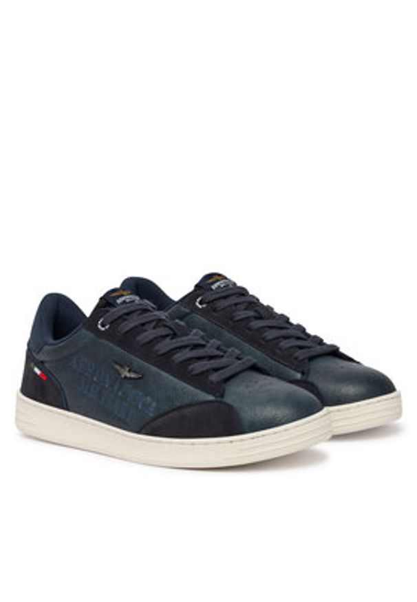 Aeronautica Militare Sneakersy 261SC0306UCT04325 Granatowy. Kolor: niebieski. Materiał: skóra
