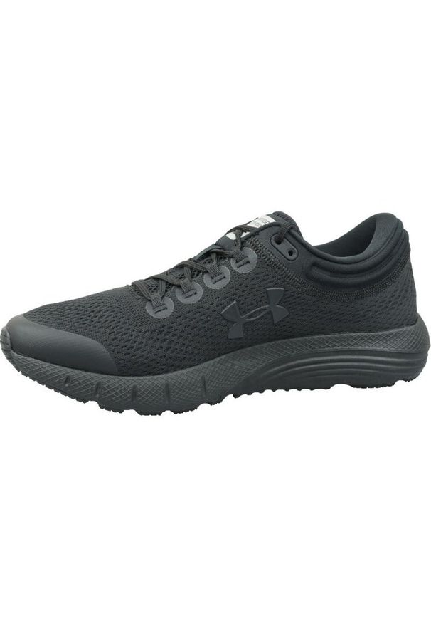 Buty biegowe Under Armour Charged Bandit 5 M 3021947-002 czarne. Kolor: czarny. Materiał: syntetyk, materiał. Szerokość cholewki: normalna