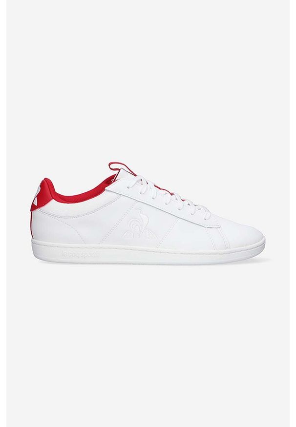 Le Coq Sportif sneakersy kolor biały Court Allure Sport 2220198 2220198-BIALY. Nosek buta: okrągły. Zapięcie: sznurówki. Kolor: biały. Materiał: guma