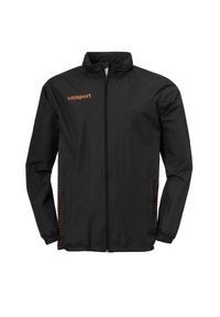 UHLSPORT - Dziecięca kurtka wodoodporna Uhlsport Score. Kolor: pomarańczowy, czarny, wielokolorowy. Materiał: materiał. Sport: piłka nożna
