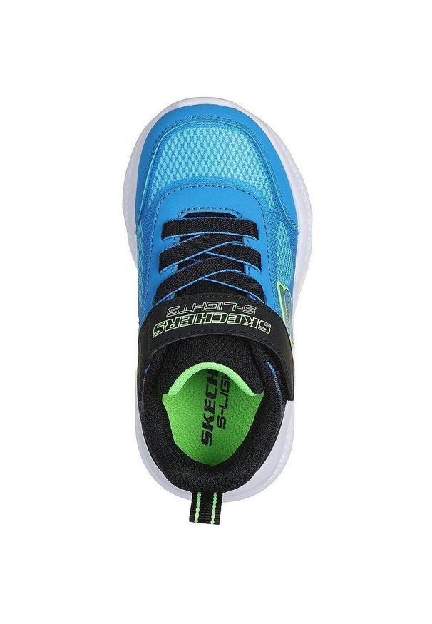 skechers - Buty sportowe dla dzieci Skechers Meteor ligh. Okazja: na co dzień. Kolor: niebieski. Materiał: tkanina, guma
