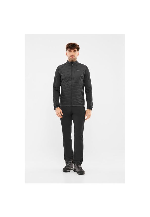 Viking - Kurtka Primaloft męska VIKING Zemu Man. Kolor: czarny. Technologia: Primaloft. Sport: turystyka piesza