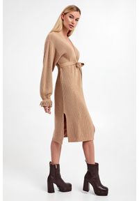 Twinset Milano - Kardigan damski z wełną TWINSET. Materiał: wełna #4