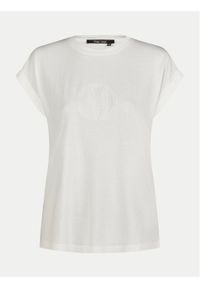 Marc Aurel T-Shirt 7550 7000 73737 Biały Regular Fit. Kolor: biały. Materiał: bawełna