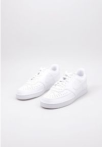 Nike - Buty Court Vision Low Next Nature Rozmiar 40.5 Biały - DH3158-100. Kolor: biały. Materiał: materiał, tkanina, syntetyk. Sezon: lato. Model: Nike Court. Sport: koszykówka, turystyka piesza