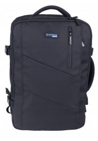 Plecak turystyczny 4kom.pl Plecak DONAU TRAVEL Prague, 17", 32l, USB + kabel, czarny. Kolor: czarny #1