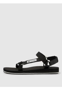 4f - 4F Sandały SVING damskie - czarne 37. Okazja: na co dzień. Zapięcie: rzepy. Kolor: czarny. Materiał: nylon, guma. Sezon: lato. Styl: wakacyjny, casual #1