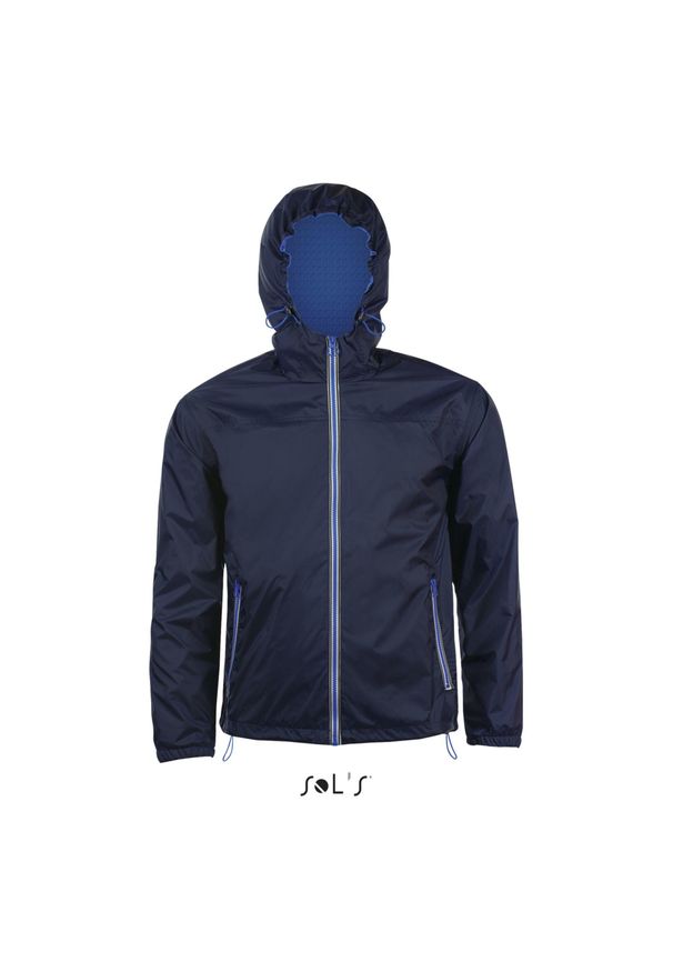 SOL'S - Windbreaker Sol's Skate. Kolor: niebieski. Styl: elegancki