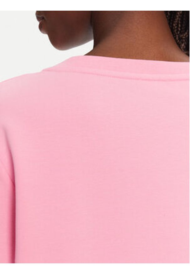 Liu Jo Sport Bluza TA5168 FS090 Różowy Regular Fit. Kolor: różowy. Materiał: bawełna. Styl: sportowy