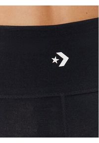 Converse Szorty sportowe Wordmark 10024539-A01 Czarny Slim Fit. Kolor: czarny. Materiał: bawełna