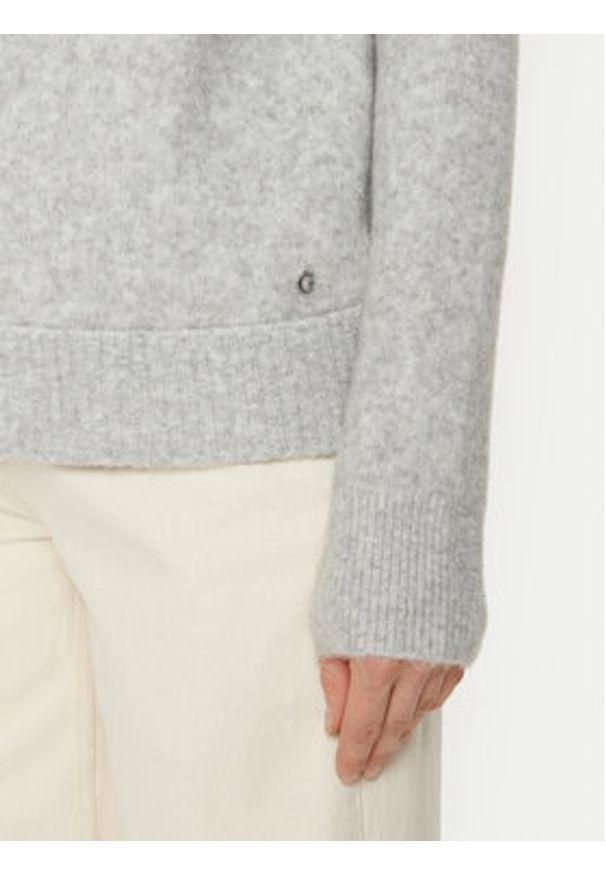 Guess Sweter W4PR1A Z3LQ0 Szary Regular Fit. Kolor: szary. Materiał: syntetyk