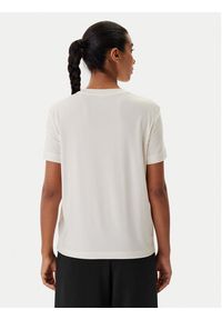 Guess T-Shirt V6RI13 KD772 Écru Regular Fit. Materiał: lyocell #5