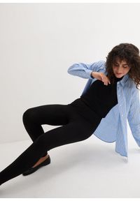 bonprix - Legginsy (2 pary). Kolor: czarny. Materiał: guma, bawełna #2