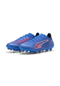 Puma - Buty piłkarskie unisex ULTRA 6 ULTIMATE AG PUMA Ultra Blue White Glowing Red. Kolor: czerwony, niebieski, wielokolorowy, biały. Sport: piłka nożna