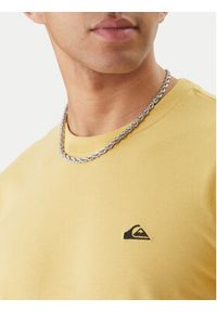 Quiksilver T-Shirt EQYZT07711 Beżowy Regular Fit. Kolor: beżowy. Materiał: bawełna #3