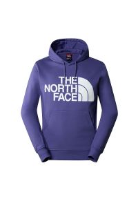 Bluza The North Face Standard 0A3XYDI0D1 - fioletowa. Typ kołnierza: kaptur. Kolor: fioletowy. Materiał: bawełna. Styl: klasyczny