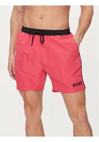 BOSS - Boss Szorty kąpielowe Starfish 50515191 Różowy Regular Fit. Kolor: różowy. Materiał: syntetyk