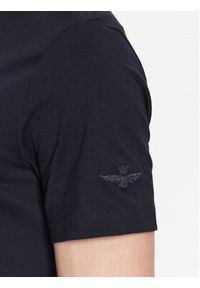 Aeronautica Militare T-Shirt 231TS2087J597 Granatowy Regular Fit. Kolor: niebieski. Materiał: bawełna