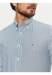 TOMMY HILFIGER - Tommy Hilfiger Koszula Classic MW0MW37549 Niebieski Regular Fit. Kolor: niebieski. Materiał: bawełna