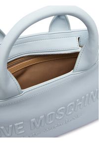 Love Moschino - LOVE MOSCHINO Torebka JC4044PP1OLE0701 Błękitny. Kolor: niebieski. Materiał: skórzane #4