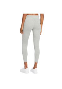 Nike - Damskie Legginsy Essentials 7/8. Kolor: szary. Sport: turystyka piesza