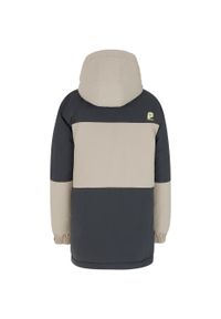 Protest - Kurtka narciarska/snowboardowa z kapturem zapinana na zamek Junior PROTEST. Typ kołnierza: kaptur. Kolor: wielokolorowy, szary, beżowy. Sezon: zima. Sport: snowboard, narciarstwo #2