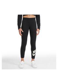Spodnie treningowe dla dziewcząt Nike Sportswear Favorites GX DC9761. Materiał: materiał, bawełna, dzianina, jersey. Wzór: gładki, nadruk, motyw zwierzęcy #1