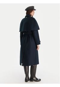 Hunter Trencz Keltie HARW0014251 Granatowy Regular Fit. Kolor: niebieski. Materiał: bawełna #8