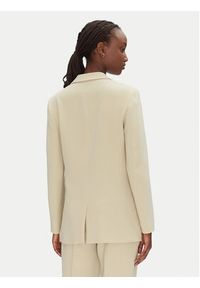 BOSS Marynarka Jocaluah 50490053 Beżowy Regular Fit. Kolor: beżowy. Materiał: syntetyk #2