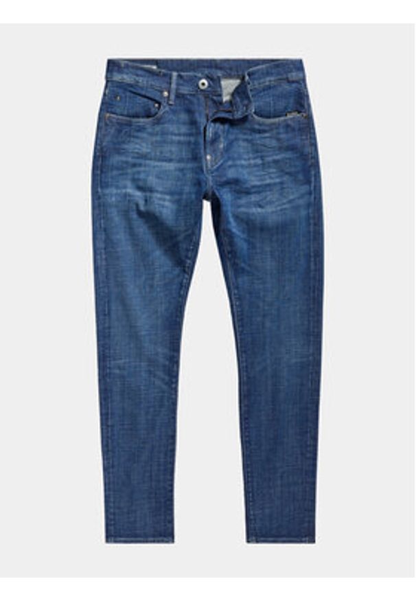 G-Star RAW - G-Star Raw Jeansy Revend D20071-D441 Niebieski Skinny Fit. Kolor: niebieski