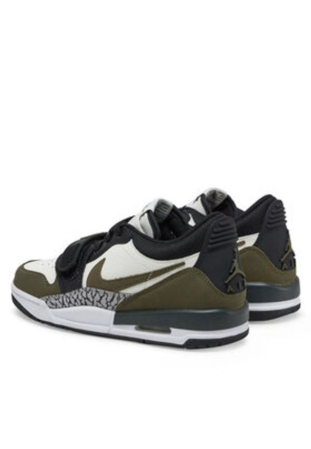 Nike Sneakersy Air Jordan Legacy 312 Low (GS) CD9054 Zielony. Kolor: zielony. Materiał: skóra. Model: Nike Air Jordan