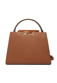 Karl Lagerfeld - KARL LAGERFELD Torebka B1W30061 Brązowy. Kolor: brązowy. Materiał: skórzane #1