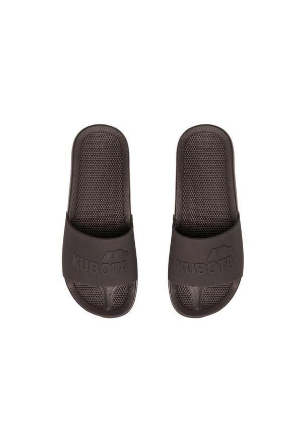 Kubota Klapki Basenowe Basic Plain. Kolor: brązowy