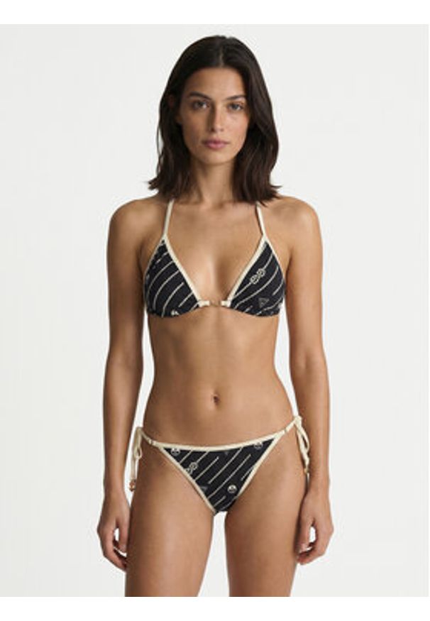 Guess Góra od bikini W6GZ08 K3281 Granatowy. Kolor: niebieski. Materiał: syntetyk