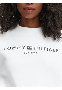 TOMMY HILFIGER - Tommy Hilfiger Bluza WW0WW47831 Biały Regular Fit. Kolor: biały. Materiał: bawełna #5