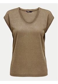 only - ONLY T-Shirt Silvery 15136069 Zielony Loose Fit. Kolor: zielony. Materiał: syntetyk #2
