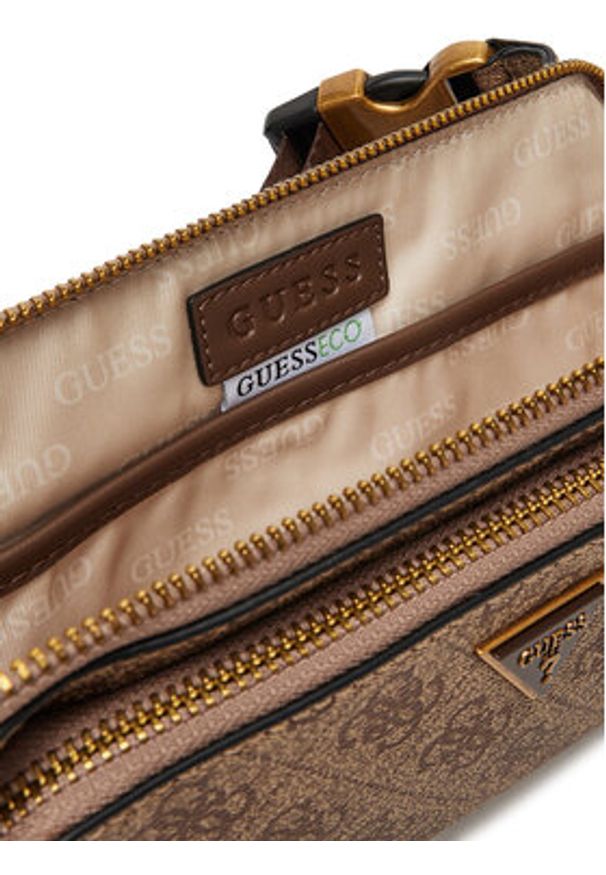 Guess Nerka MIlano HMMILO P5214 Brązowy. Kolor: brązowy. Materiał: skóra