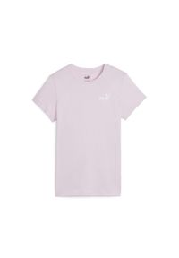 Koszulka Sportowa Damska Puma Ess+ Embroidery. Kolor: różowy